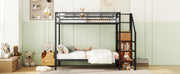 Bunk Bed With Lateral Storage Ladder And Wardrobe - R&R Furniture Gallery (Fountain Valley, CA)