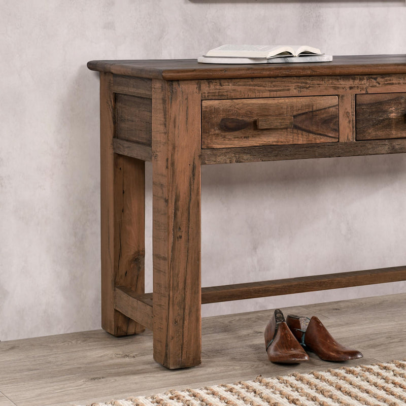 Ezra - Reclaimed Wood Console Table - R&R Furniture Gallery (Fountain Valley, CA)