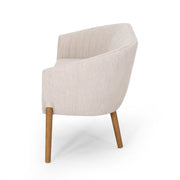 Mid Century Modern Loveseat With Channel Stitched Backrest - R&R Furniture Gallery (Fountain Valley, CA)