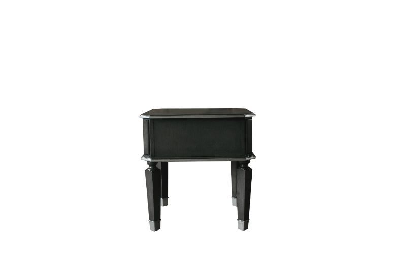 House Beatrice - End Table - Charcoal & Light Gray - R&R Furniture Gallery (Fountain Valley, CA)