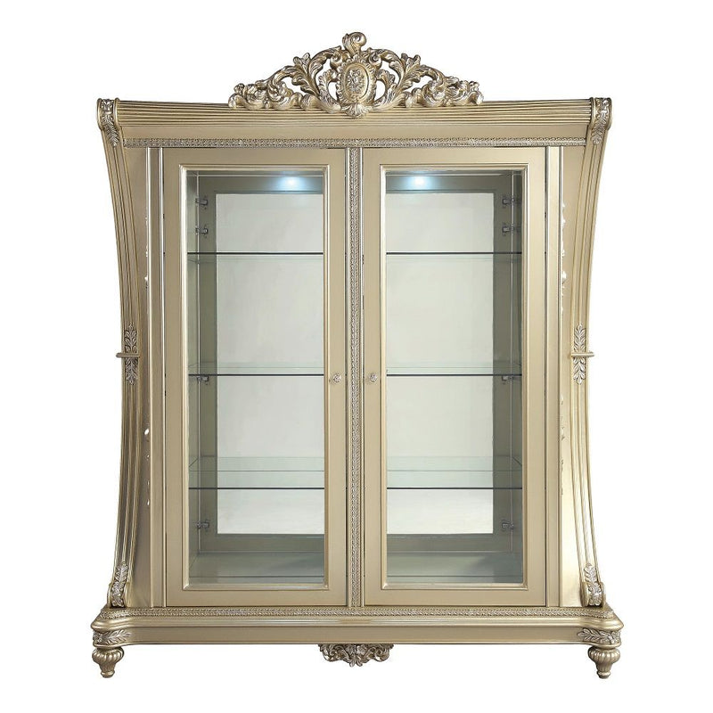 Vatican - Curio - Champagne Silver - R&R Furniture Gallery (Fountain Valley, CA)