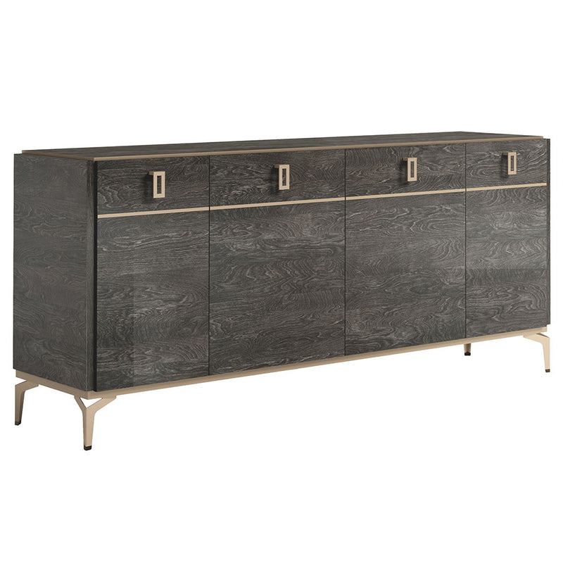 Venezia - Server - Gray - R&R Furniture Gallery (Fountain Valley, CA)