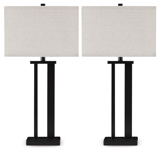 Aniela - Metal Table Lamp Set - R&R Furniture Gallery (Fountain Valley, CA)