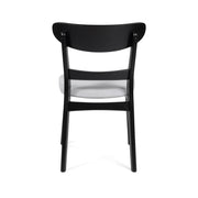 Mid Century Dining Chairs With Cushioned Seats And Wood Frame (Set of 2) - R&R Furniture Gallery (Fountain Valley, CA)