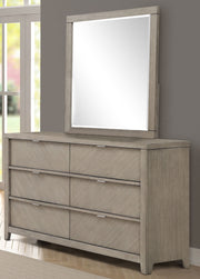 6 Drawer Dresser - Light Gray - R&R Furniture Gallery (Fountain Valley, CA)