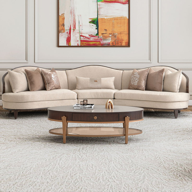 Camellia Field - Chenille Sofa - R&R Furniture Gallery (Fountain Valley, CA)