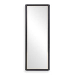 Stenton - Tall Wooden Mirror - Black
