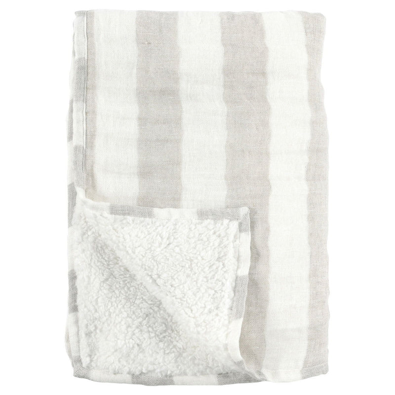 Throws - TC Atwater Throw - Ivory / Natural - R&R Furniture Gallery (Fountain Valley, CA)