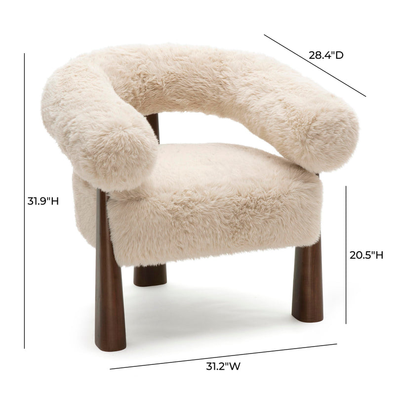 Spara - Straight Accent Chair - R&R Furniture Gallery (Fountain Valley, CA)