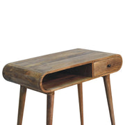 Writing Desk, Curved - Chestnut - R&R Furniture Gallery (Fountain Valley, CA)