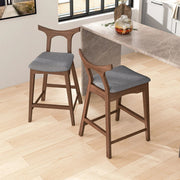 Hester - Upholstered, Square Bar Chair (Set of 2) - R&R Furniture Gallery (Fountain Valley, CA)
