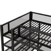 Loft Bed With 4 Tier Shelves And Storage - R&R Furniture Gallery (Fountain Valley, CA)