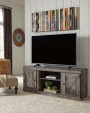 Wynnlow - TV Stand With Fireplace Option - R&R Furniture Gallery (Fountain Valley, CA)