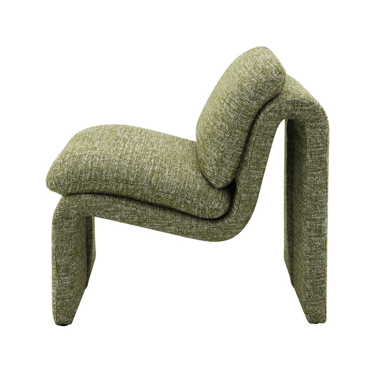 Jaeda - Innovative Elegance Accent Chair In Curved Shape