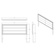 Adelaide - Bed With LED - R&R Furniture Gallery (Fountain Valley, CA)