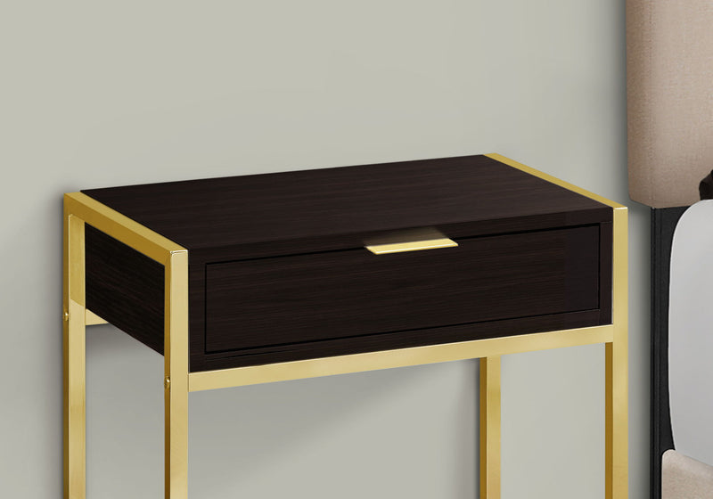 Accent Side Table, Storage Drawer, Spacious Tabletop - R&R Furniture Gallery (Fountain Valley, CA)