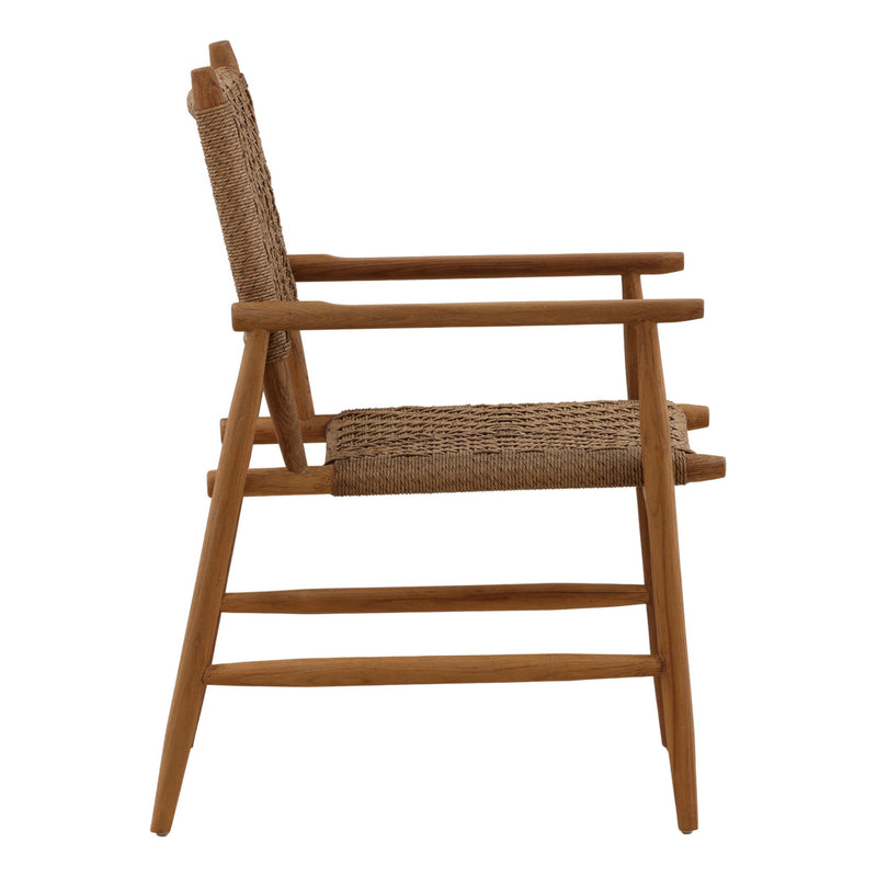 Araya - Outdoor Dining Chair (Set of 2) - Light Brown