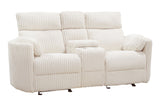 Radius - Power Glider Reclining Console Loveseat - R&R Furniture Gallery (Fountain Valley, CA)