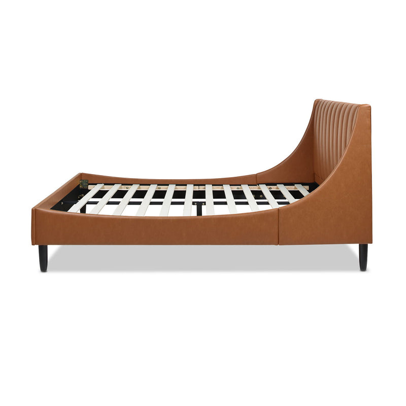 Aspen - Vertical Tufted Modern Headboard Platform Bed Set - R&R Furniture Gallery (Fountain Valley, CA)