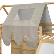 Loft Bed With House Shaped Frame And Tent - R&R Furniture Gallery (Fountain Valley, CA)
