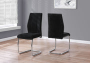 Dining Chair, Side Upholstered For Dining Room, Contemporary & Modern (Set of 2) - R&R Furniture Gallery (Fountain Valley, CA)