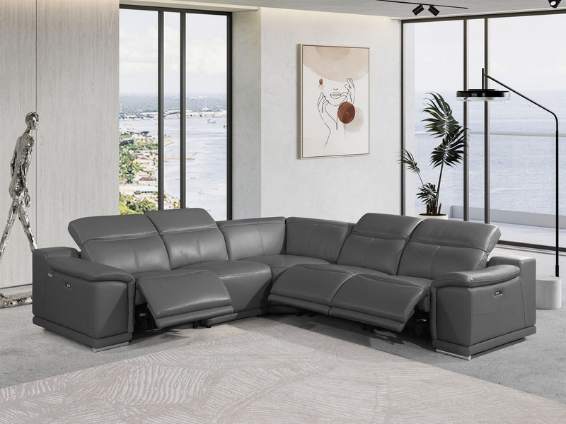 9762 - Power Reclining Sectional - R&R Furniture Gallery (Fountain Valley, CA)