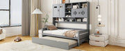 Daybed With All-In-One Cabinet And Shelf - R&R Furniture Gallery (Fountain Valley, CA)