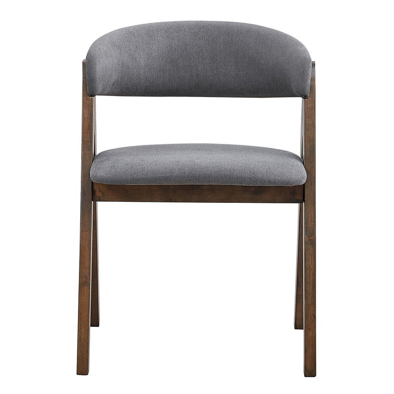 Keiki - Side Chair (Set of 2) - Walnut - R&R Furniture Gallery (Fountain Valley, CA)