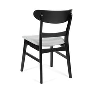 Mid Century Dining Chairs With Cushioned Seats And Wood Frame (Set of 2) - R&R Furniture Gallery (Fountain Valley, CA)