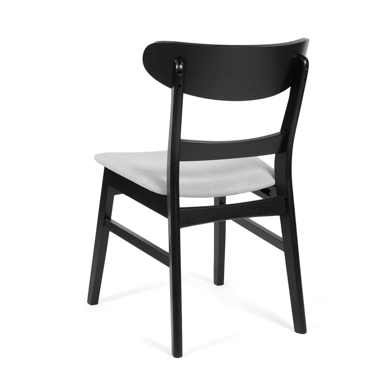 Mid Century Dining Chairs With Cushioned Seats And Wood Frame (Set of 2) - R&R Furniture Gallery (Fountain Valley, CA)