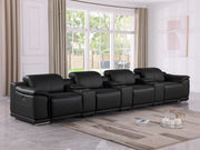 9762 - 7-Piece Modular Power Reclining Sofa With 4 Power Recliners - R&R Furniture Gallery (Fountain Valley, CA)