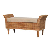 Riviera - Woven Bench - Oak - R&R Furniture Gallery (Fountain Valley, CA)