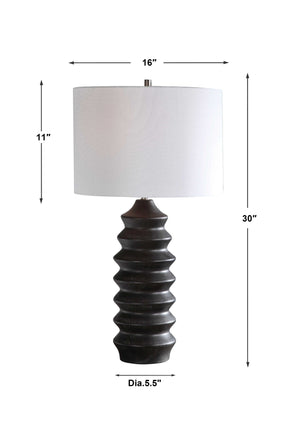 Mendocino - Modern Table Lamp - Black