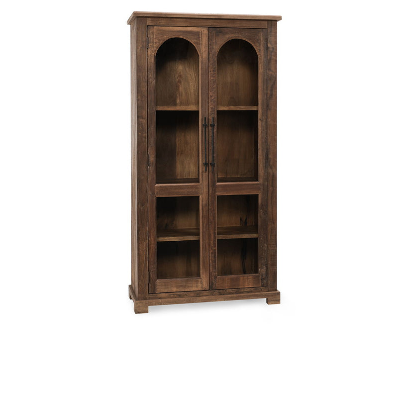 Zion - Reclaimed Wood Tall Cabinet - Natural - R&R Furniture Gallery (Fountain Valley, CA)