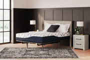 12 Inch Chime Elite 2.0 - California King Mattress - White / Blue - R&R Furniture Gallery (Fountain Valley, CA)