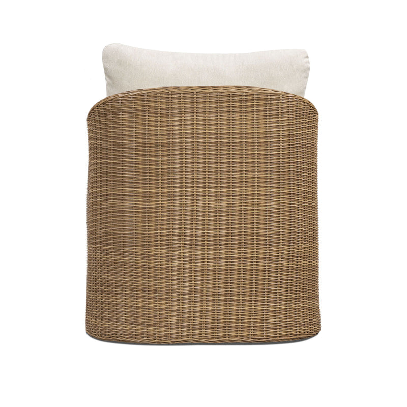 Axel - Boucle Outdoor Accent Chair