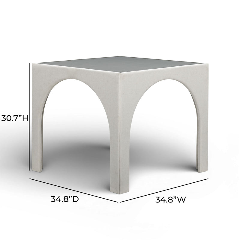 TOV Furniture Tomlin game table with sleek wooden surface and modern design, ideal for gaming and entertainment spaces.