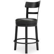 Valebeck - Full Back Swivel Stool - R&R Furniture Gallery (Fountain Valley, CA)