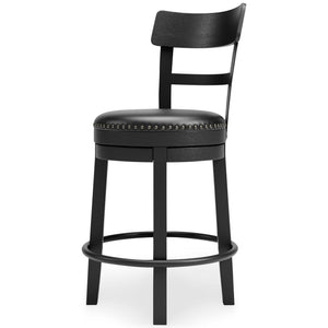 Valebeck - Full Back Swivel Stool - R&R Furniture Gallery (Fountain Valley, CA)