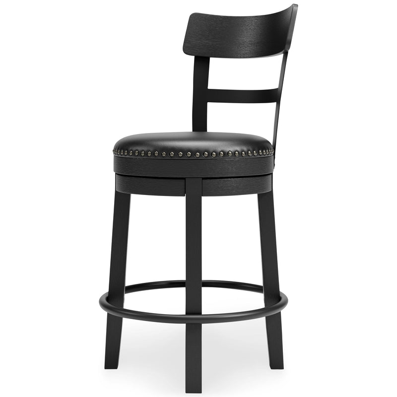 Valebeck - Full Back Swivel Stool - R&R Furniture Gallery (Fountain Valley, CA)