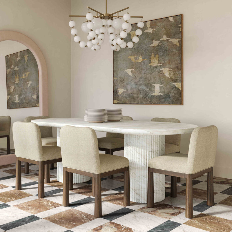 Brut - Indoor / Outdoor Dining Table - R&R Furniture Gallery (Fountain Valley, CA)