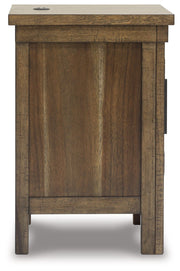 Moriville - Chair Side End Table - Grayish Brown - R&R Furniture Gallery (Fountain Valley, CA)