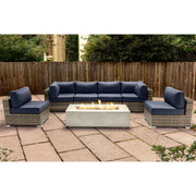 Outdoor Elegance Conversation Set With Fire Pit - R&R Furniture Gallery (Fountain Valley, CA)
