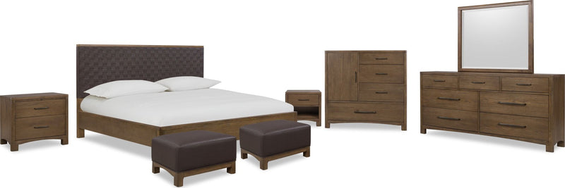 Arden Door Chest - Tavrn Brown