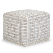 Noreen - Upholstered Square Pouf - R&R Furniture Gallery (Fountain Valley, CA)