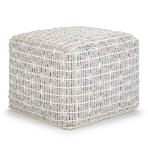 Noreen - Upholstered Square Pouf - R&R Furniture Gallery (Fountain Valley, CA)