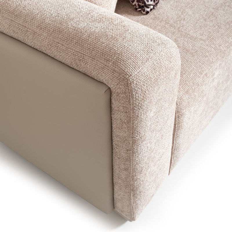 Canberra - Sofa - Mink - R&R Furniture Gallery (Fountain Valley, CA)