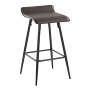 Lumi Source Ale contemporary fixed height counter stool set of 2 with sleek modern design and sturdy legs, perfect for kitchen counters.
