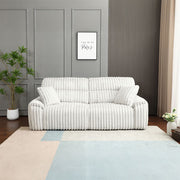 Jaya - Power Motion Sofa With Sleeper & USB Port - Mondo Gray Corduroy - R&R Furniture Gallery (Fountain Valley, CA)