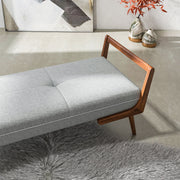 Cora - Bench - Gray - R&R Furniture Gallery (Fountain Valley, CA)